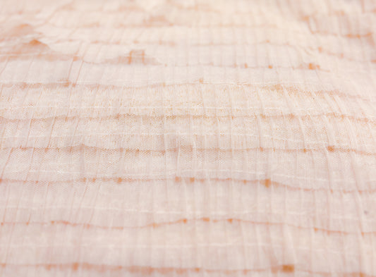 Pink Layered Mesh Fabric