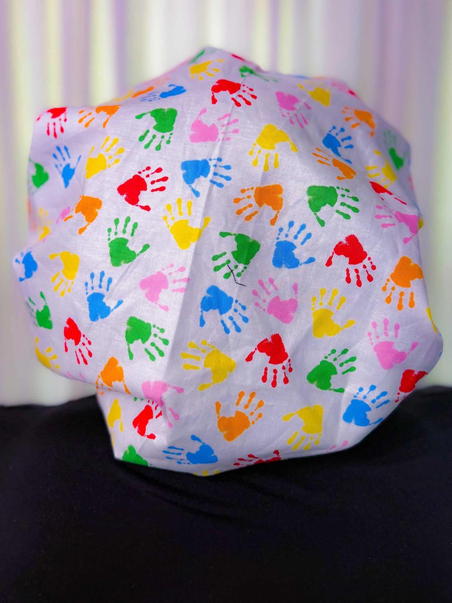 Handprints Bonnet